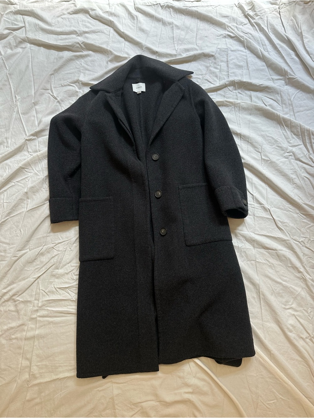 Vince Charcoal Gray Coat